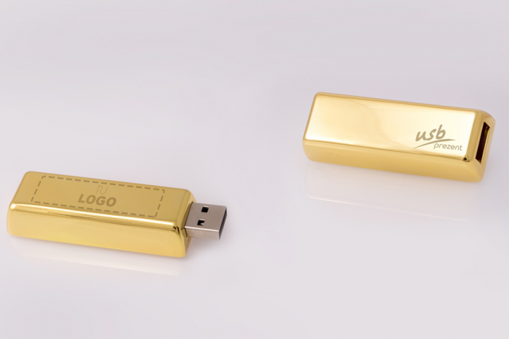 Memoria USB barra de oro GL1