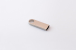 Stick USB publicitario para grabar en formato SLIM, color acero