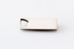Elegante memoria USB de metal S63-SLIM en color acero