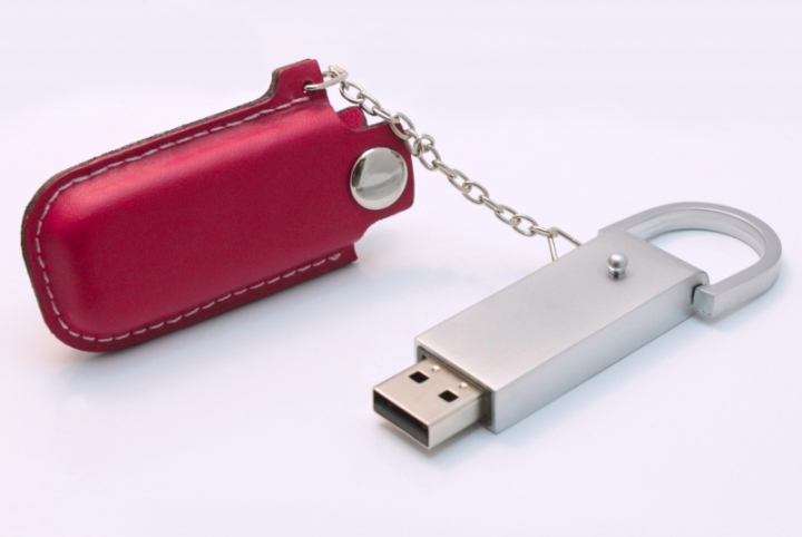 USB Flash Drive de cuero con Eco L18